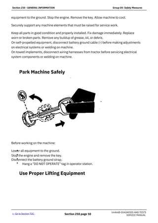 john deere 6615 repair manual