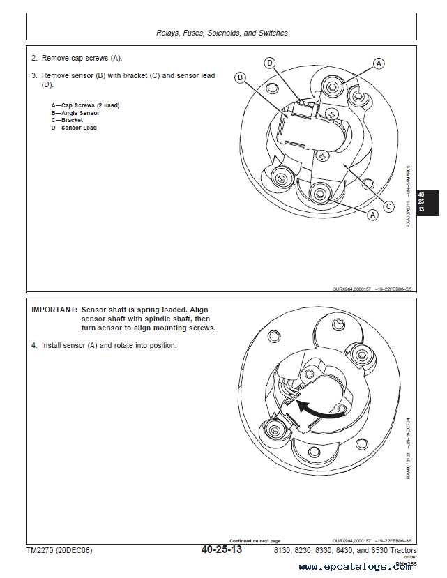 john deere 8130 repair manual