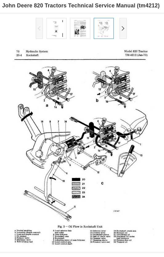 john deere 820 repair manual