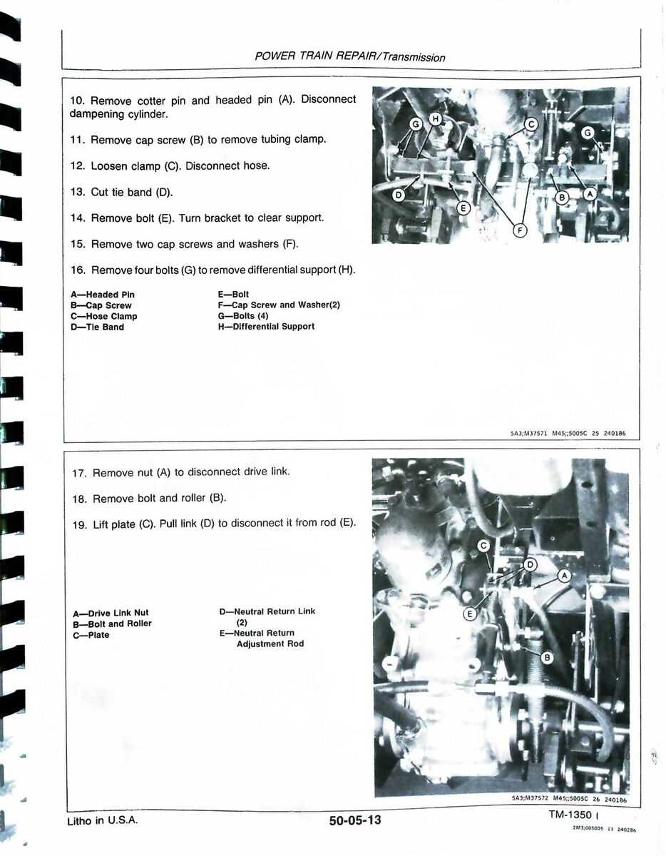 john deere f935 repair manual