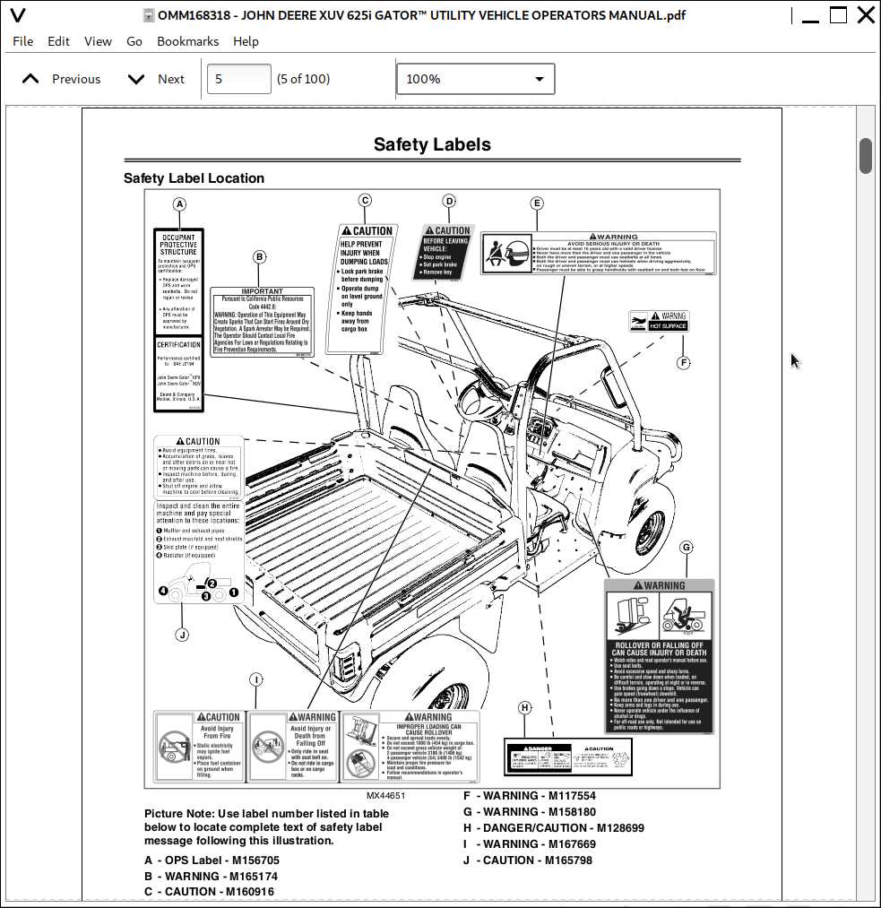 john deere gator xuv 625i repair manual