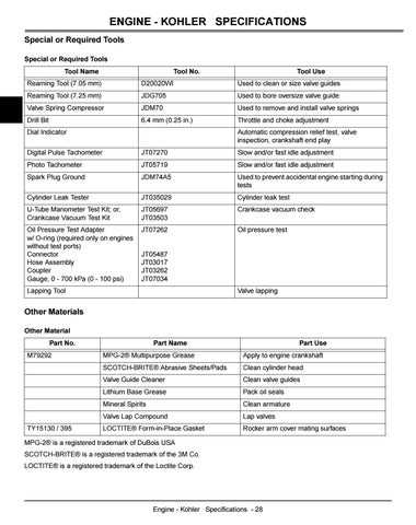 john deere lx279 repair manual