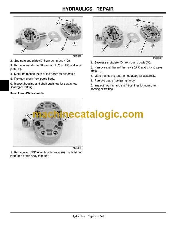 john deere mower repair manual