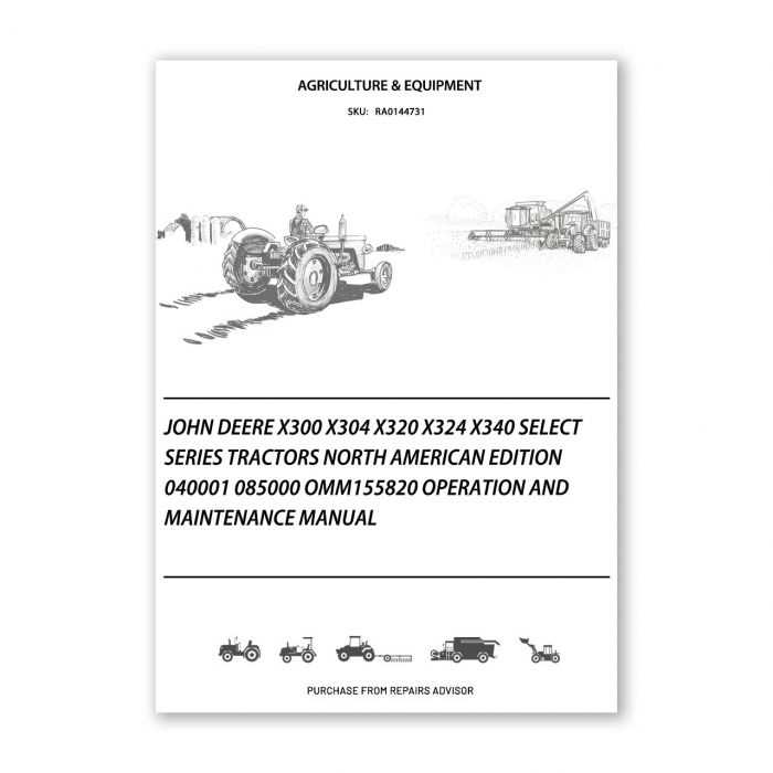 john deere x304 repair manual