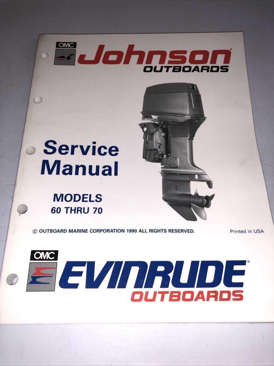 johnson 60 vro repair manual