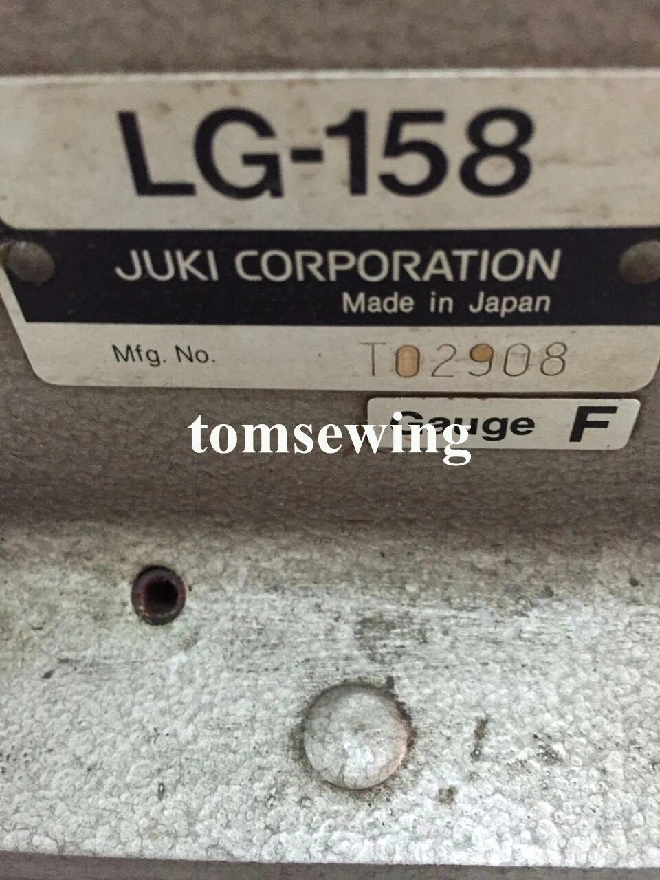 juki lg 158 repair manual