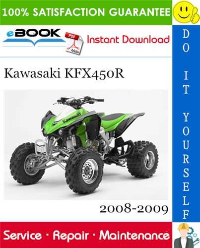 kawasaki kfx 400 repair manual