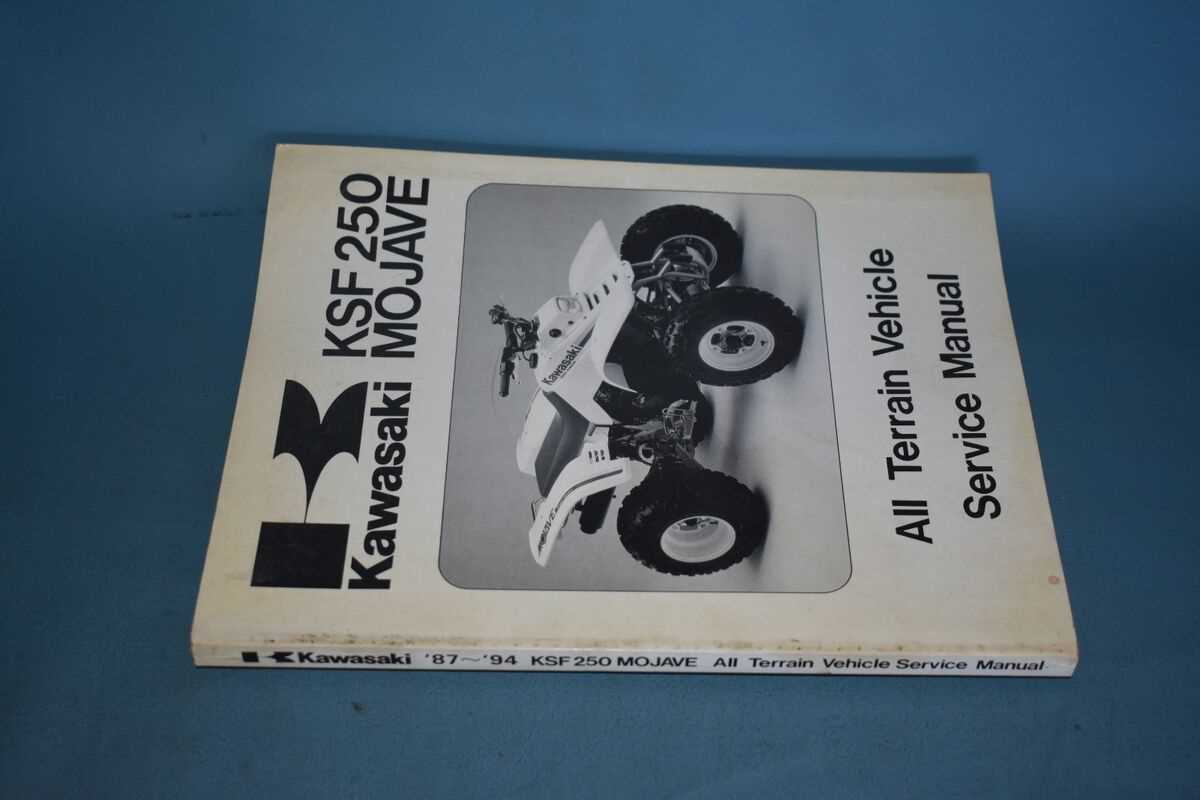 kawasaki mojave 250 repair manual