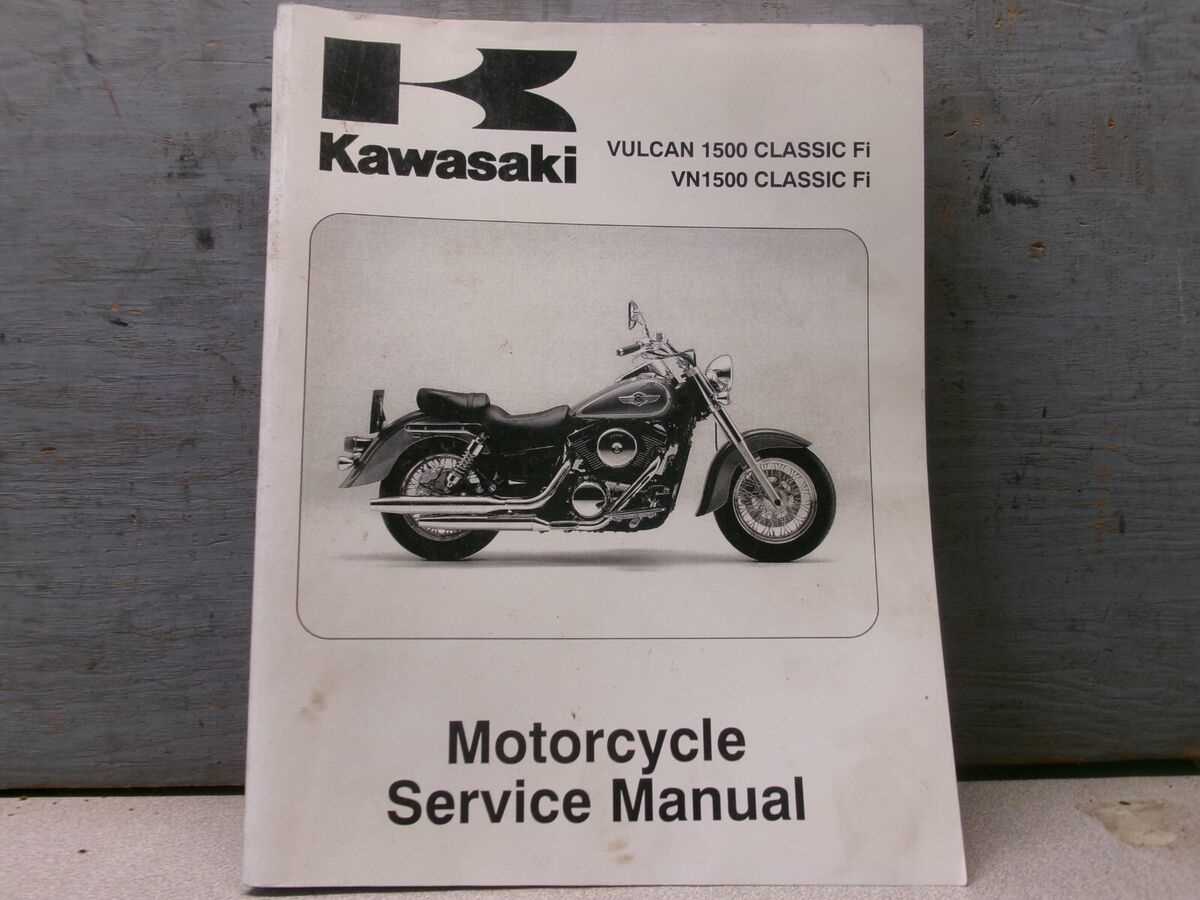 kawasaki vulcan repair manual