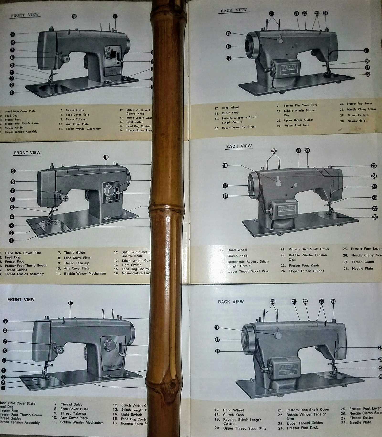 kenmore 158 sewing machine repair manual