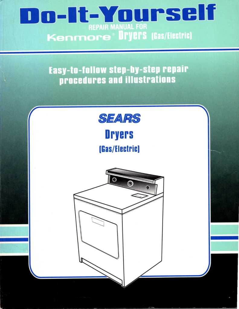 kenmore 400 dryer repair manual