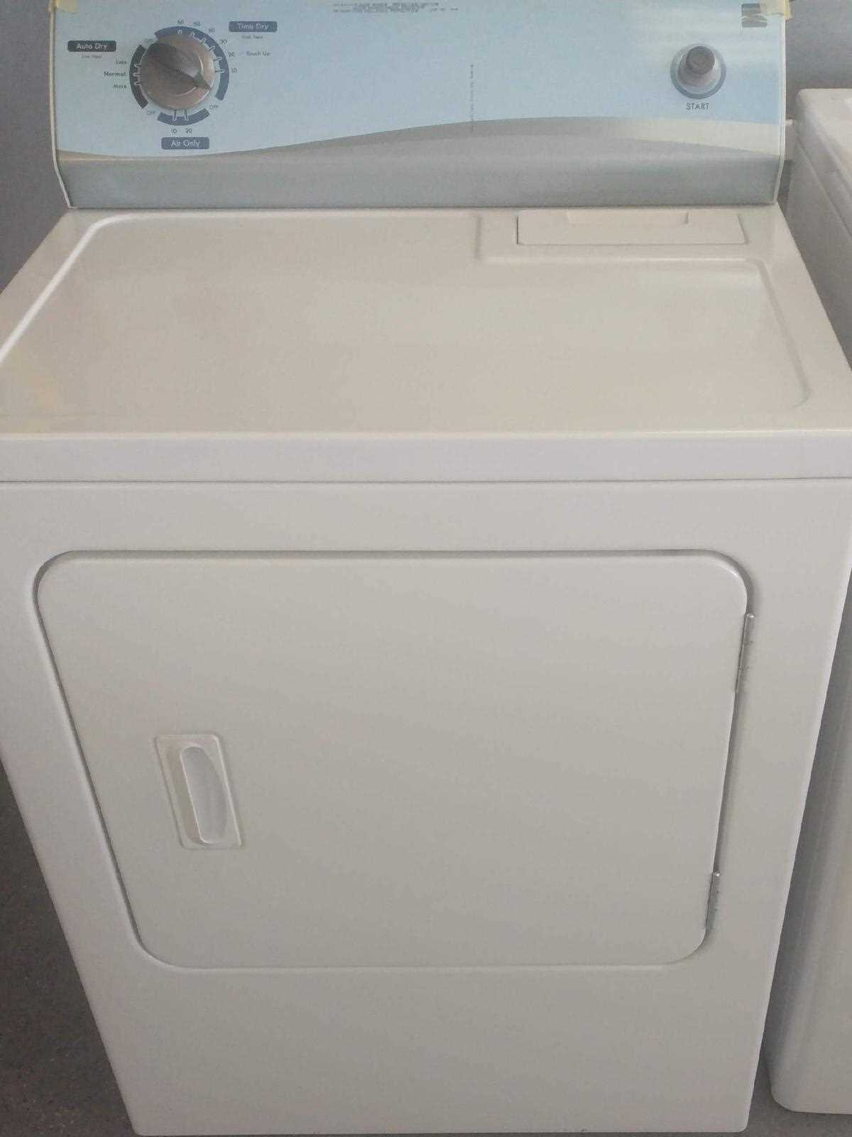 kenmore 400 dryer repair manual