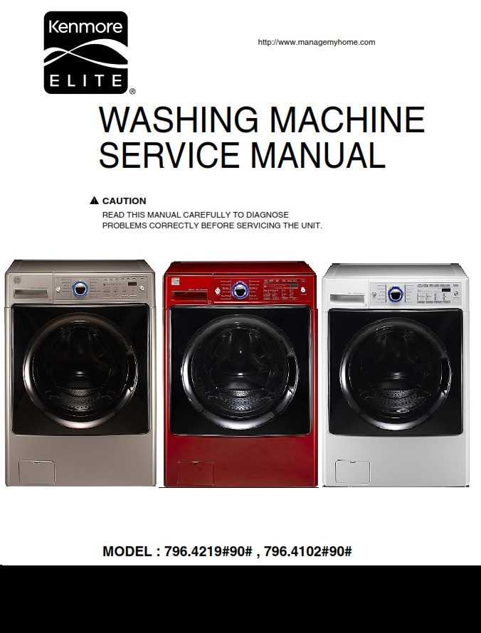 kenmore 90 series repair manual