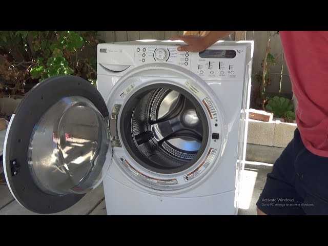 kenmore he3 washer repair manual