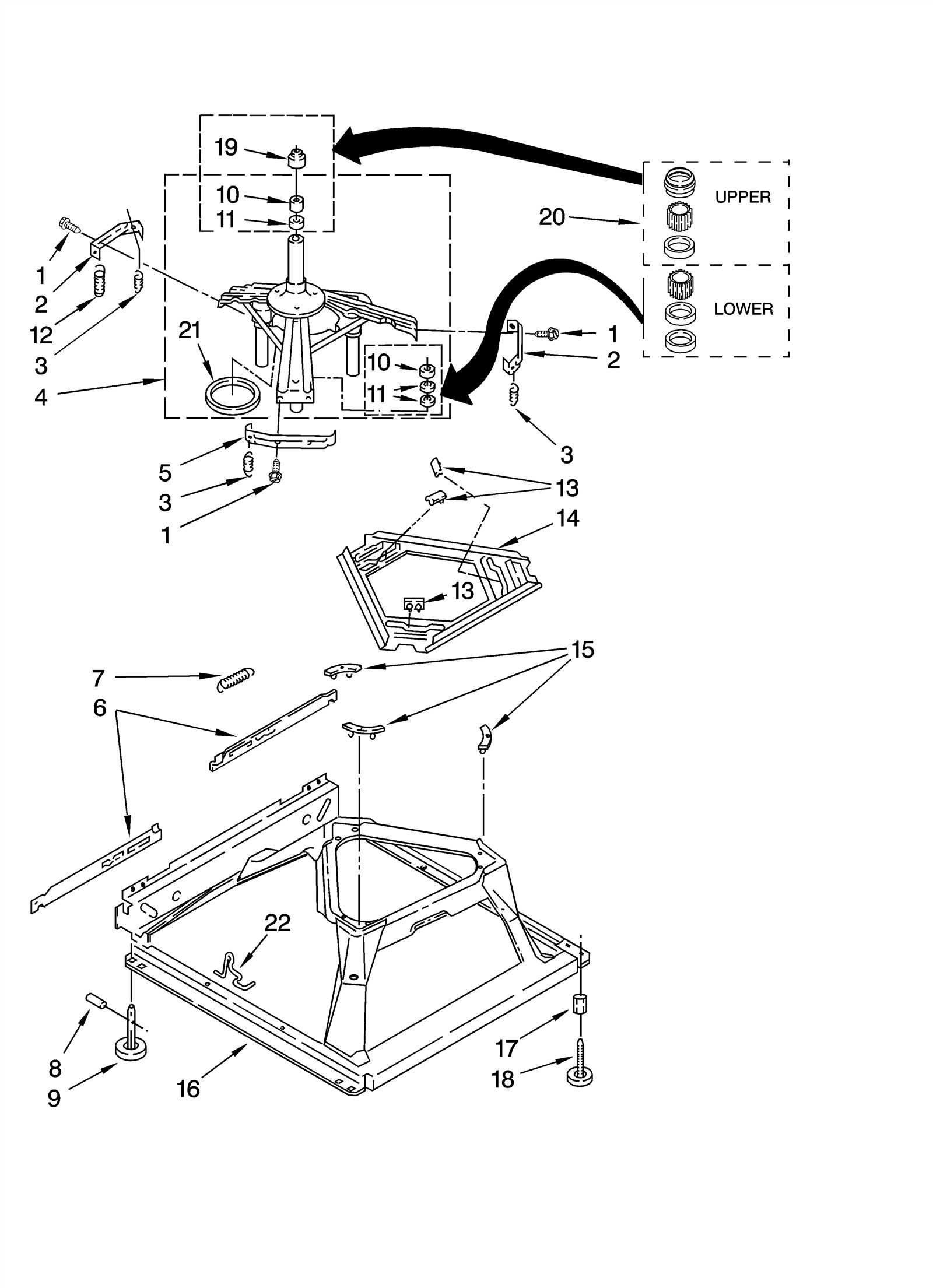 kenmore series 700 washer repair manual