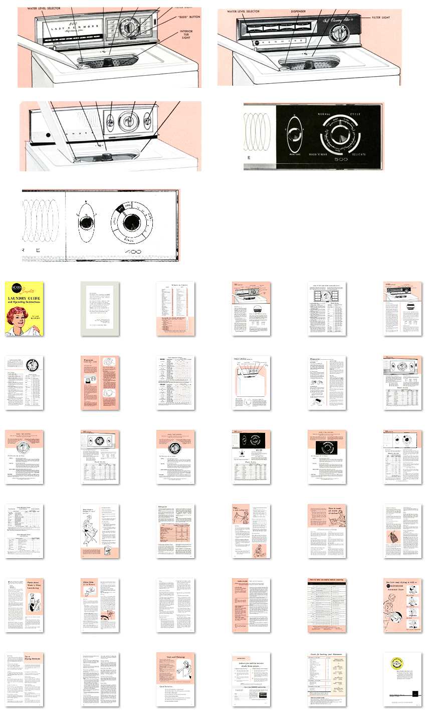 kenmore series 700 washer repair manual