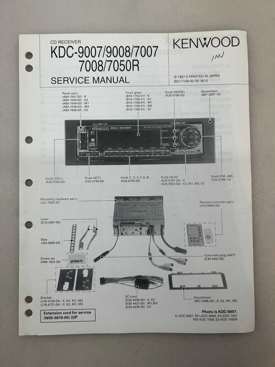 kenwood chef repair manual