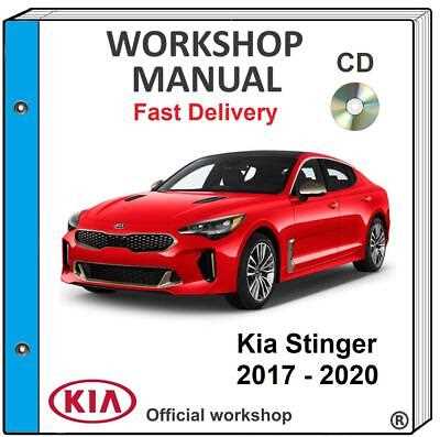 kia stinger repair manual