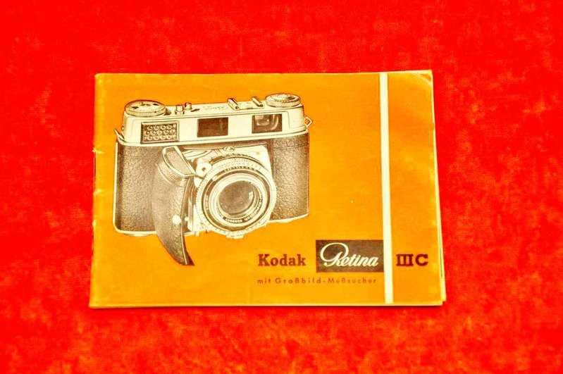 kodak retina iiic repair manual