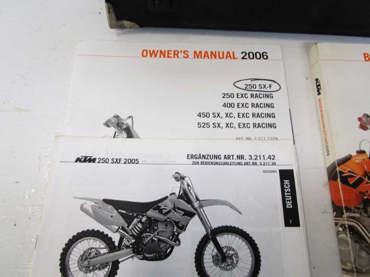 ktm 250 sx repair manual