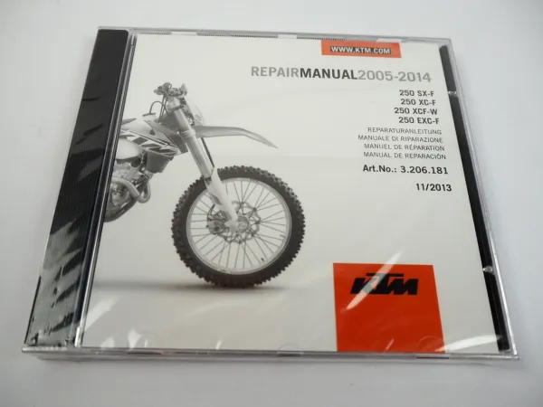 ktm 250 sxf repair manual