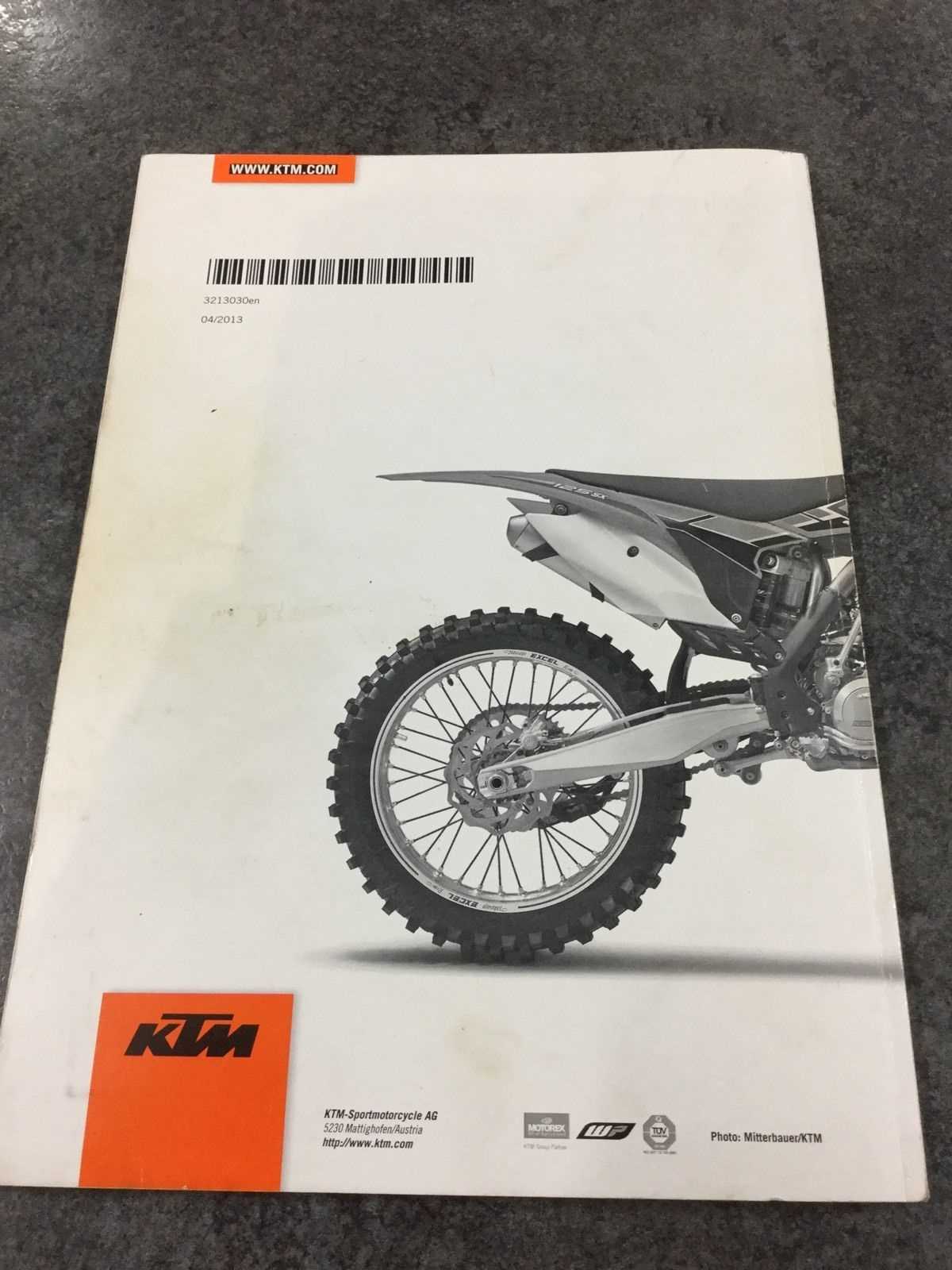 ktm 350 exc f repair manual