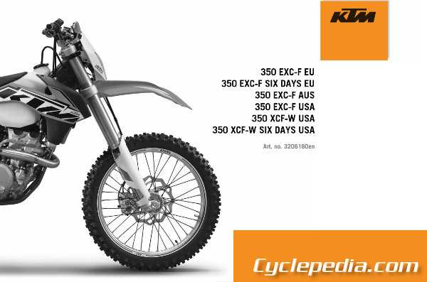 ktm 350 exc f repair manual