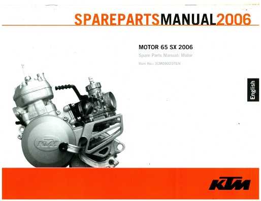 ktm 65 sx repair manual