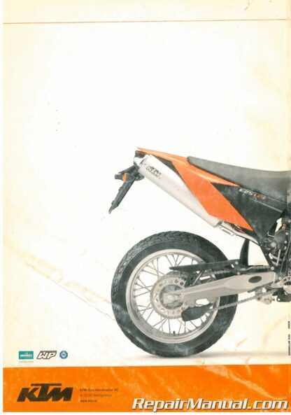 ktm 690 enduro r repair manual