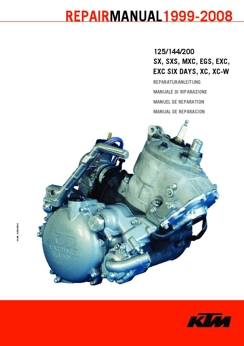 ktm exc 250 repair manual