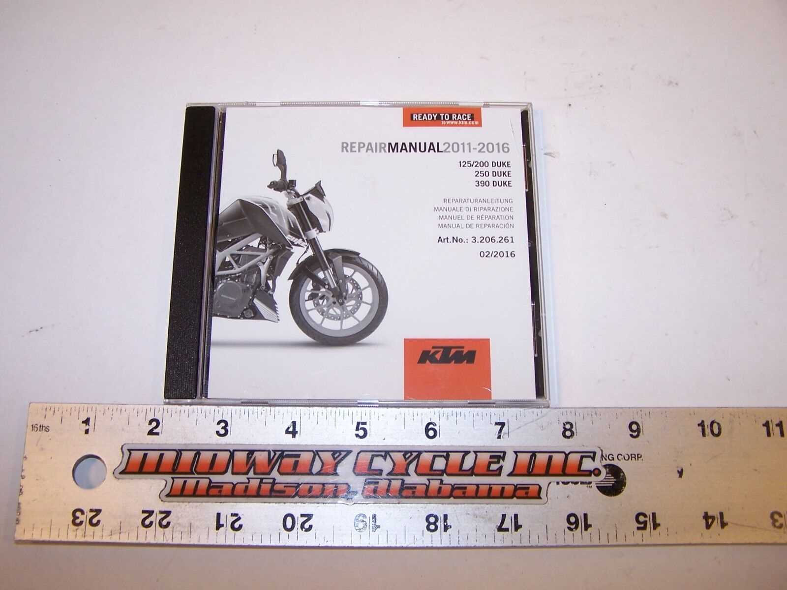 ktm rc 390 repair manual