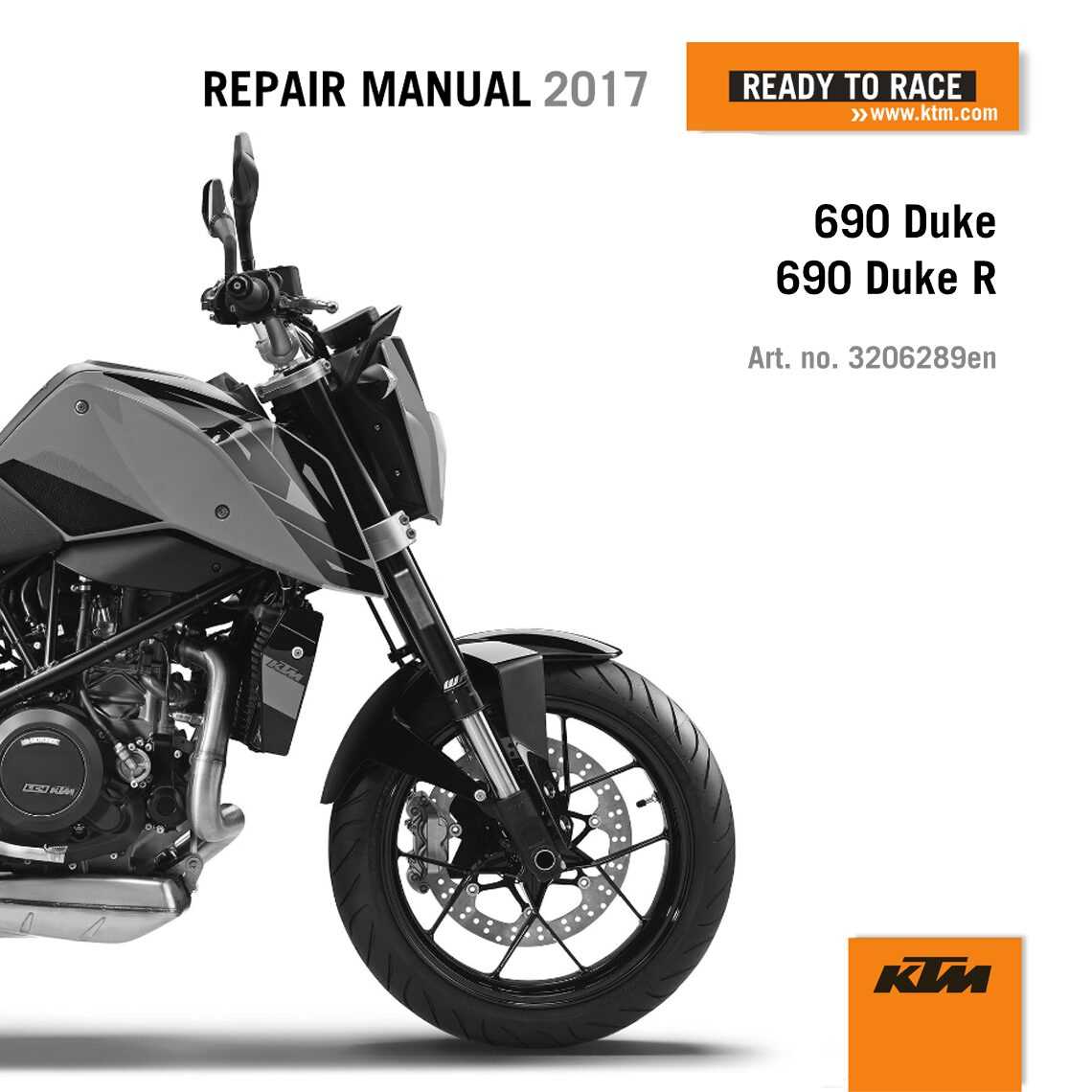 ktm service repair manual