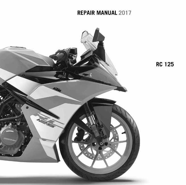 ktm service repair manual