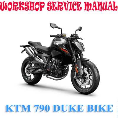 ktm service repair manual