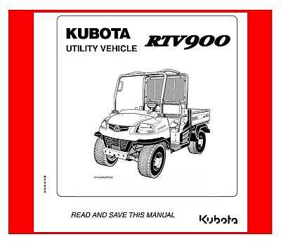 kubota rtv 900 repair manual