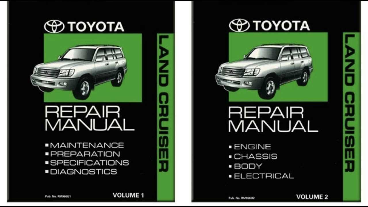 land cruiser repair manual