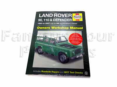 land rover defender repair manual