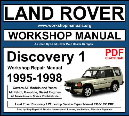 land rover discovery 1 repair manual