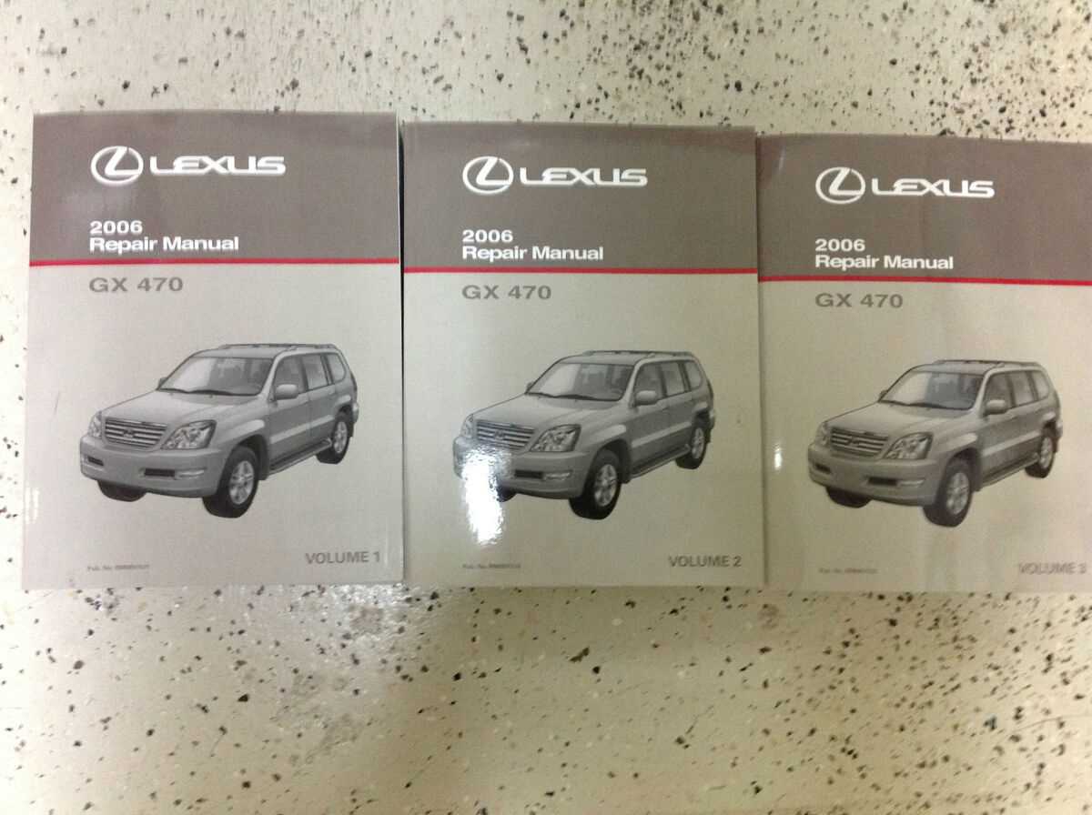 lexus gx470 repair manual