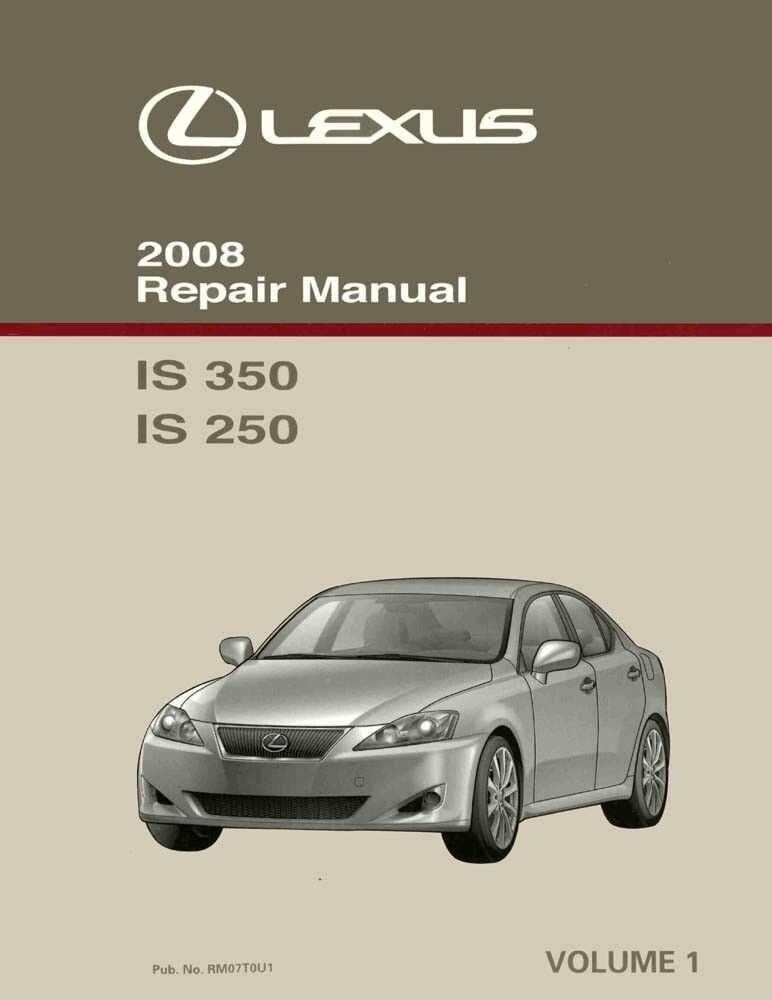 lexus is 350 repair manual