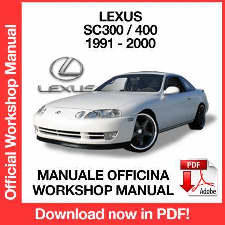 lexus sc300 repair manual