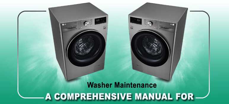 lg front load washer repair manual