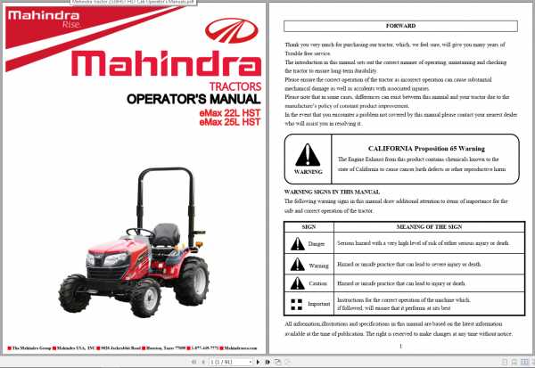 mahindra 6000 repair manual