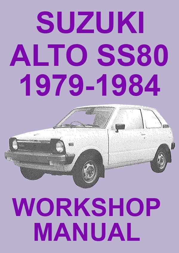 maruti alto repair manual