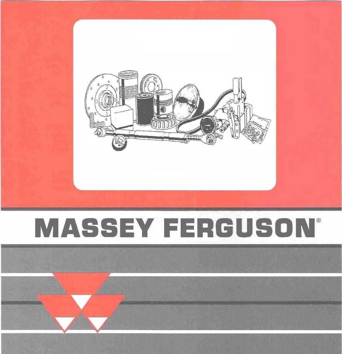 massey ferguson 165 repair manual