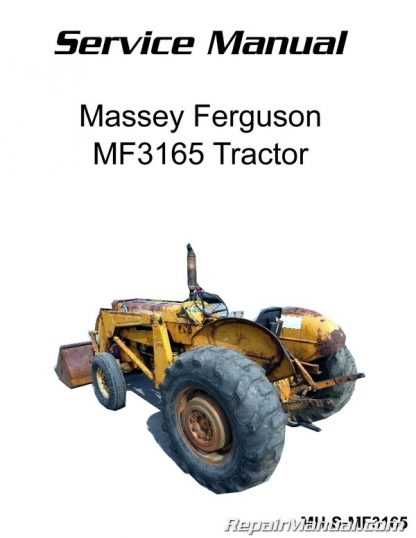 massey ferguson 165 repair manuals