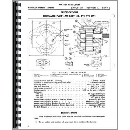 massey ferguson 50 repair manual