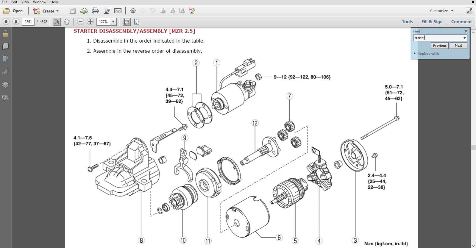 mazda 5 repair manual