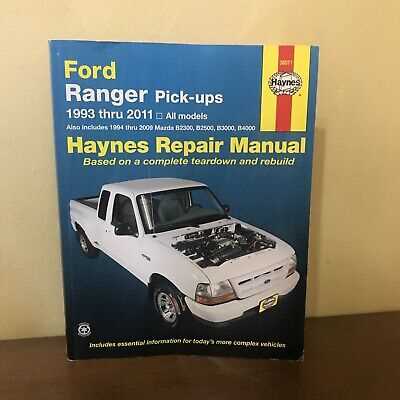 mazda b2300 repair manual