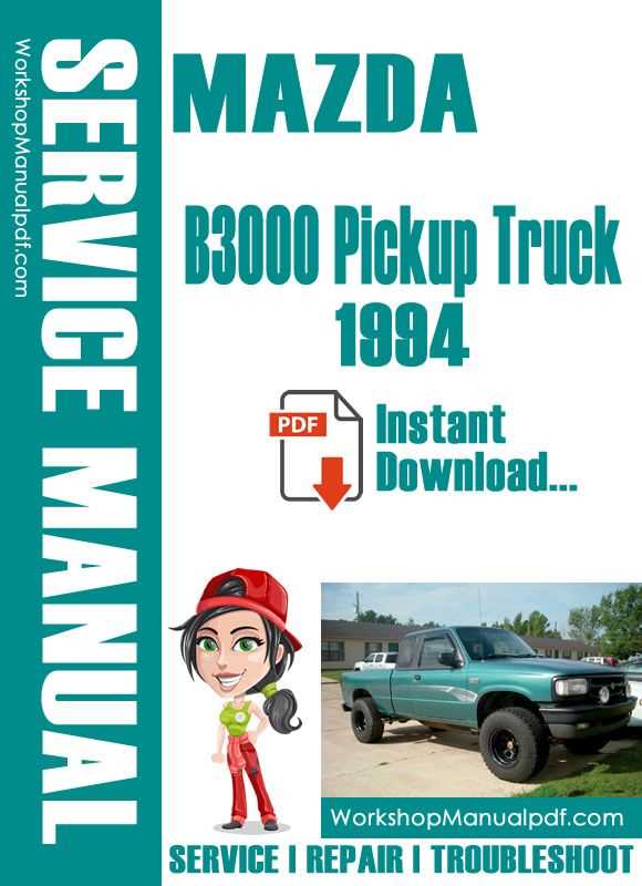 mazda b3000 repair manual